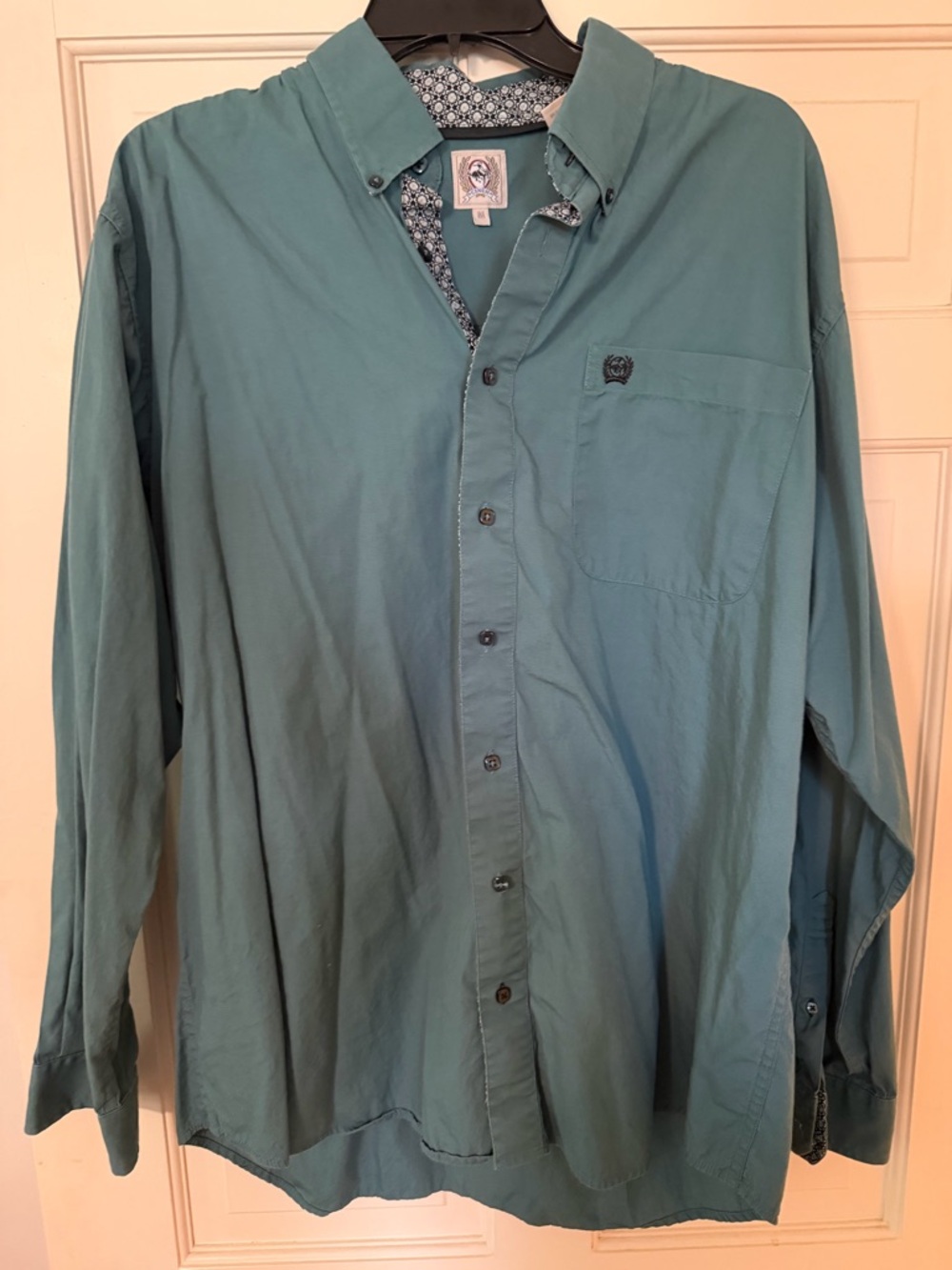 Men’s cinch Button-Down Shirt